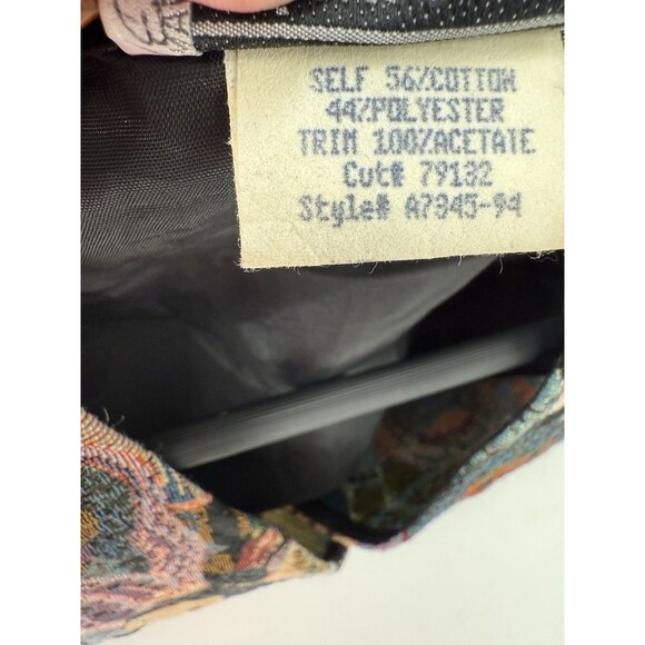 Vintage Mirrors Vest Womens SMALL Tapestry Children of the World Uncanny Novelty - Picture 8 of 8